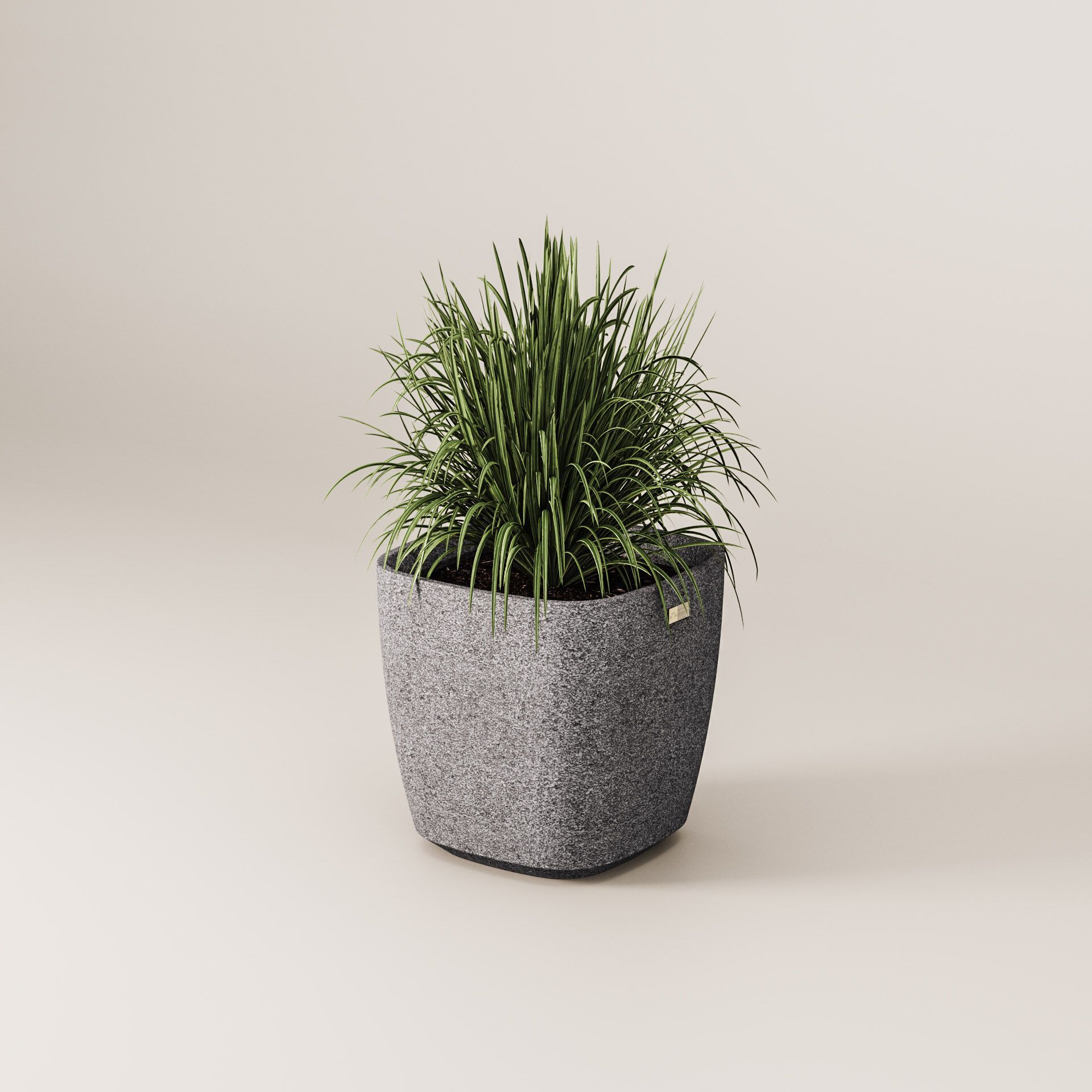 Бетонная квадратная плантатор Kremen ARCH-00077472 - Вид №9