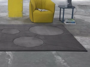 Besana Moquette Прямоугольный коврик ручной работы из синтетического волокна в современном стиле Capsule collection