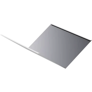 Ендова нижняя 298x298 мм 2 м оцинкованная 0.4 мм