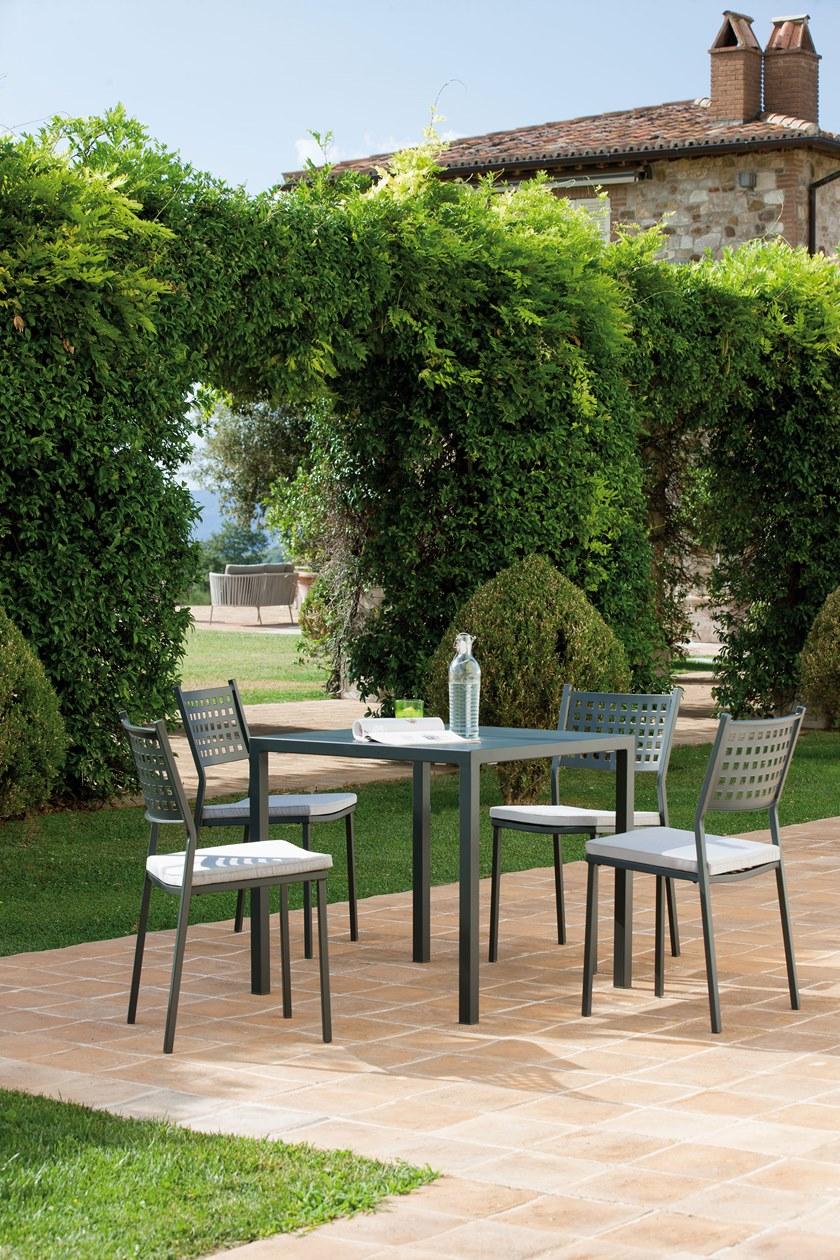 Vermobil Штабелируемый металлический садовый стул Alice Ch1555 - Вид №4