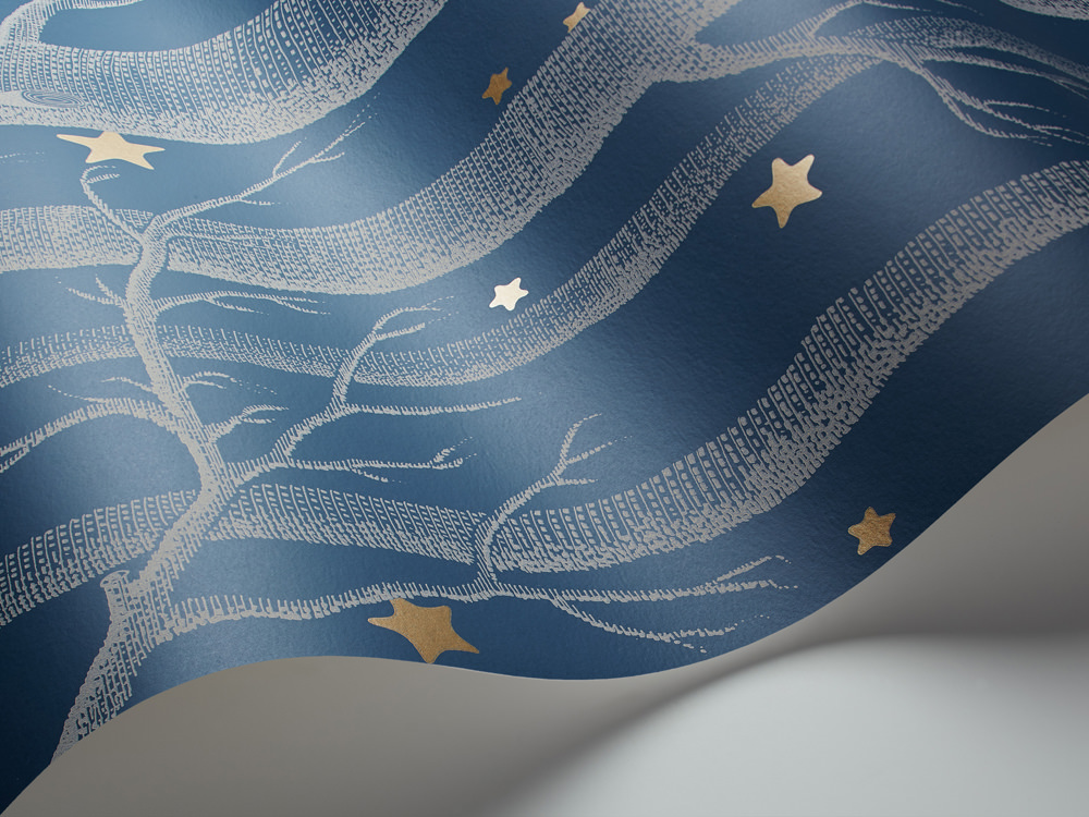 Traditional bathrooms Motivtapete Woods and Stars Woods and Stars - Cole & Son  - Вид №3