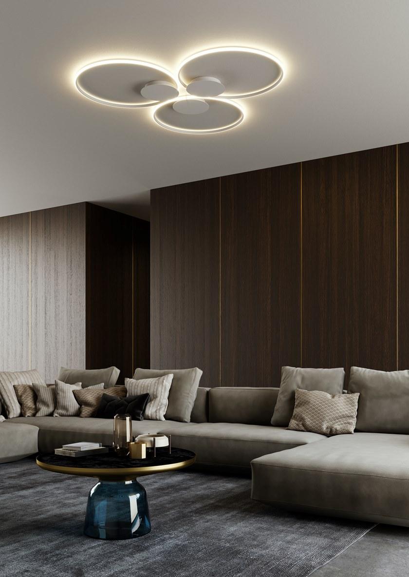 Fabbian Бра / потолочный светильник из алюминия с порошковым покрытием Olympic sun-id-1429834 - Вид №2