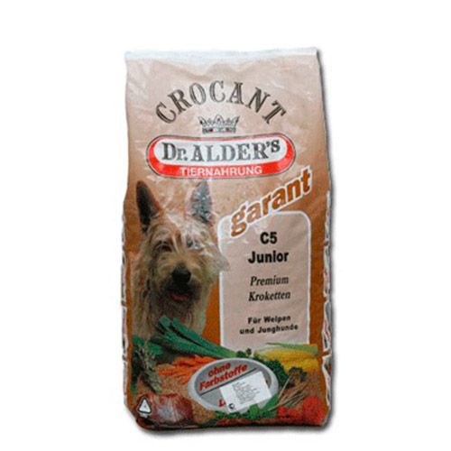 ПР0006050 Корм для щенков, молодых собак С-5 Crocant Говядина, рис сух.6кг Dr. ALDER`s 