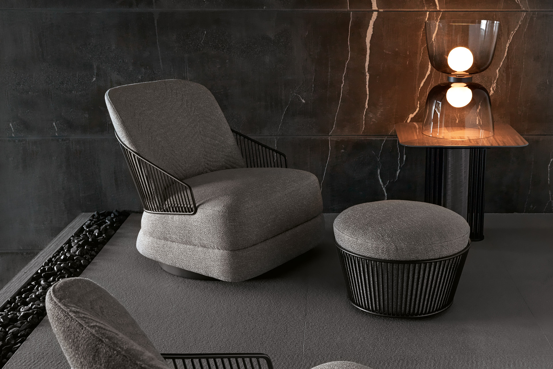 488/11 Moonlight Пуф круглый - giorgio collection - Вид №1