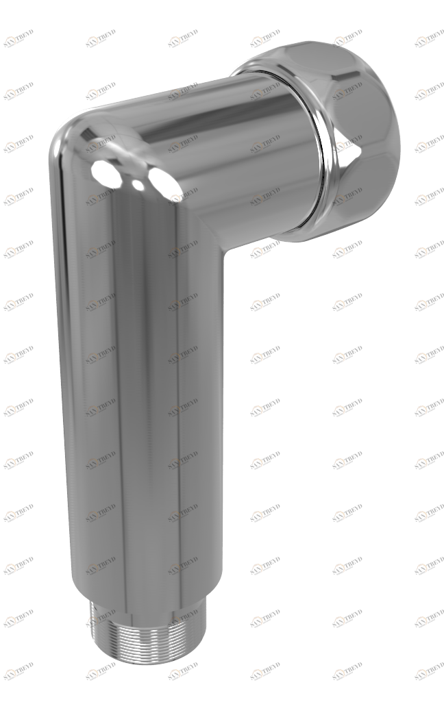 4620768888687  Уголок г\ш 3/4"х3/4" для п\с 741SCH0505 Нержавеющая сталь TERMINUS 