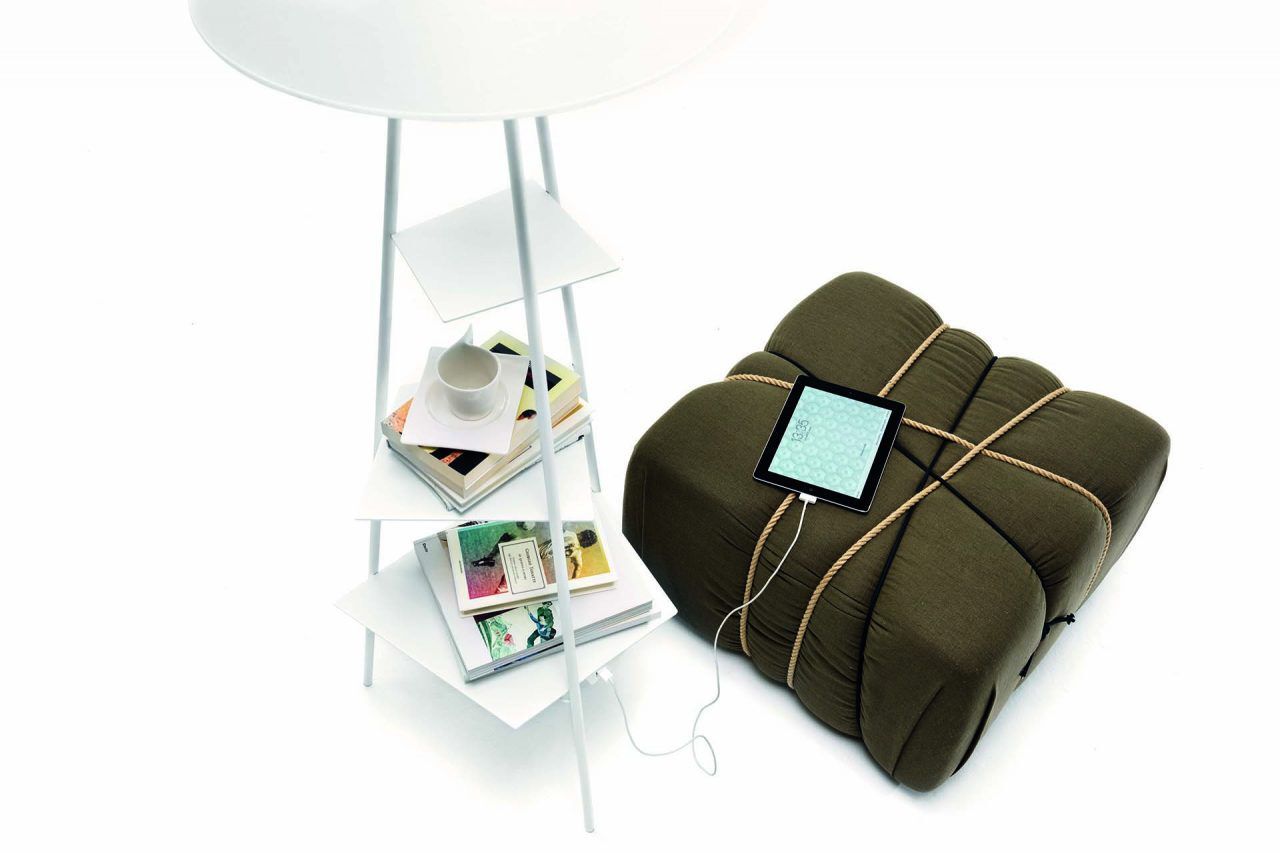 Металлический торшер с разъемом USB Mogg TRI.BE.CA ARCH-00131776 - Вид №1