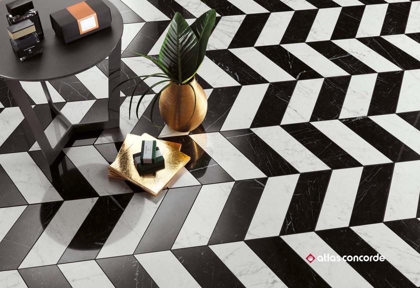 Atlas Concorde Белый пол с эффектом мрамора Marvel stone sun-id-1362696 - Вид №10