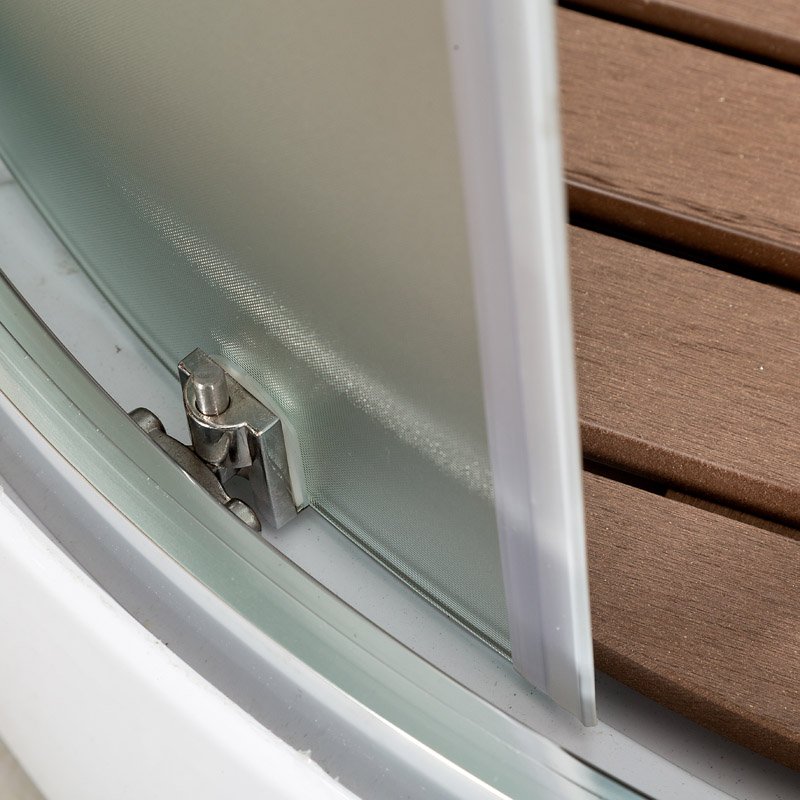 D90S Душевая кабина DETO Серия D B09S+ эл. BLACK - Вид №9