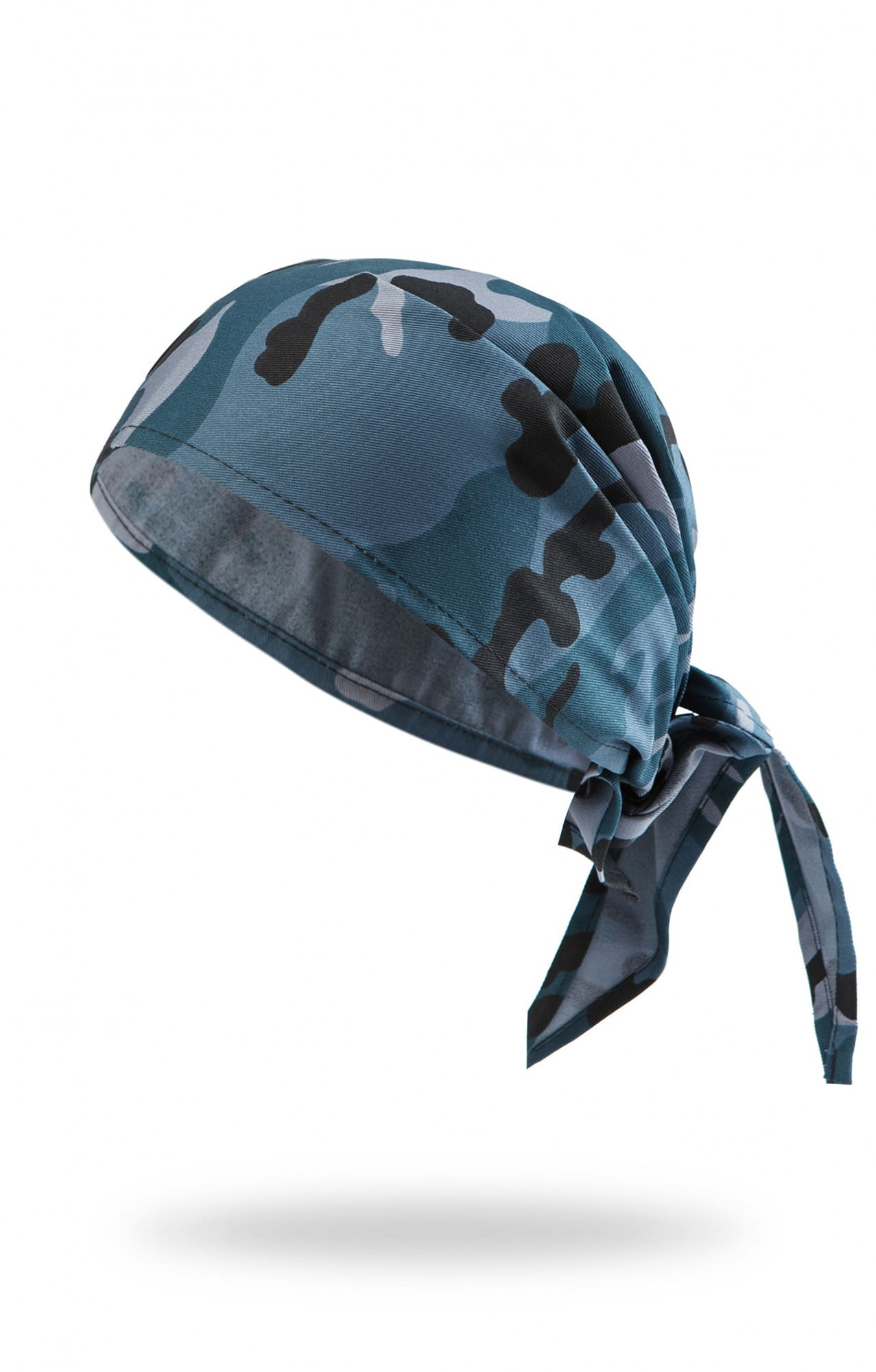 60543 Косынка  camouflage grey El-Risto  Одежда для салонов красоты  размер 