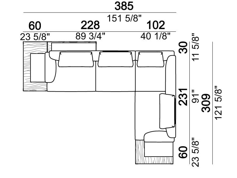 Модульный диван Arketipo That's life ARCH-00014909 - Вид №11