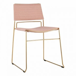 Стул со спинкой розовый "Дэйзи" STOOL GROUP  00-3881855 Розовый
