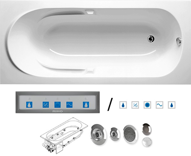 BC3100500000000_pro6 Ванна Riho Future Santreyd - Вид №1