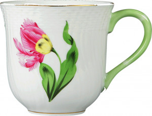 1046132 Herend Кружка Herend 330мл "Китти" (розовая) Фарфор