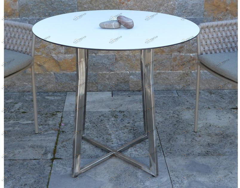 FISCHER MÖBEL Круглый садовый стол из ламината Suite sun-id-1372173