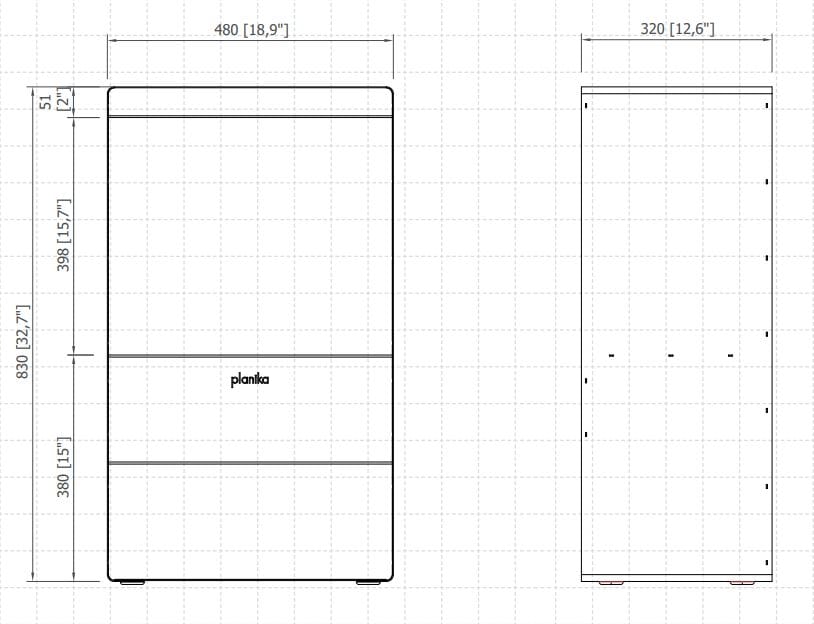 Отдельно стоящий паровой камин Planika STEAMY ARCH-00033595 - Вид №8