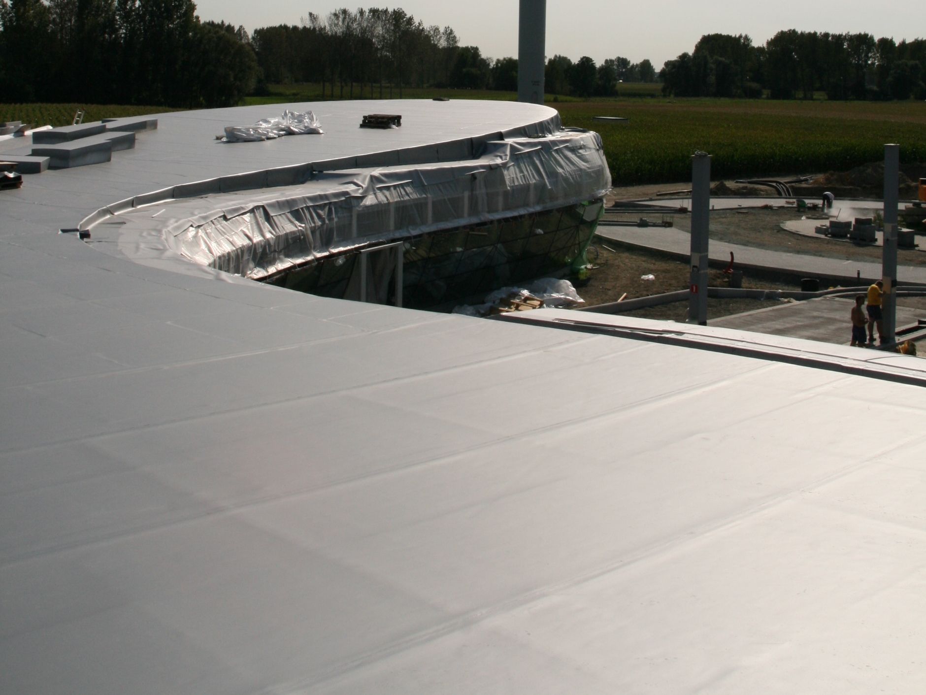 Полимерная мембрана из ПВХ RENOLIT ALKORPLAN RENOLIT ALKORPLAN METALLICS ARCH-00023067