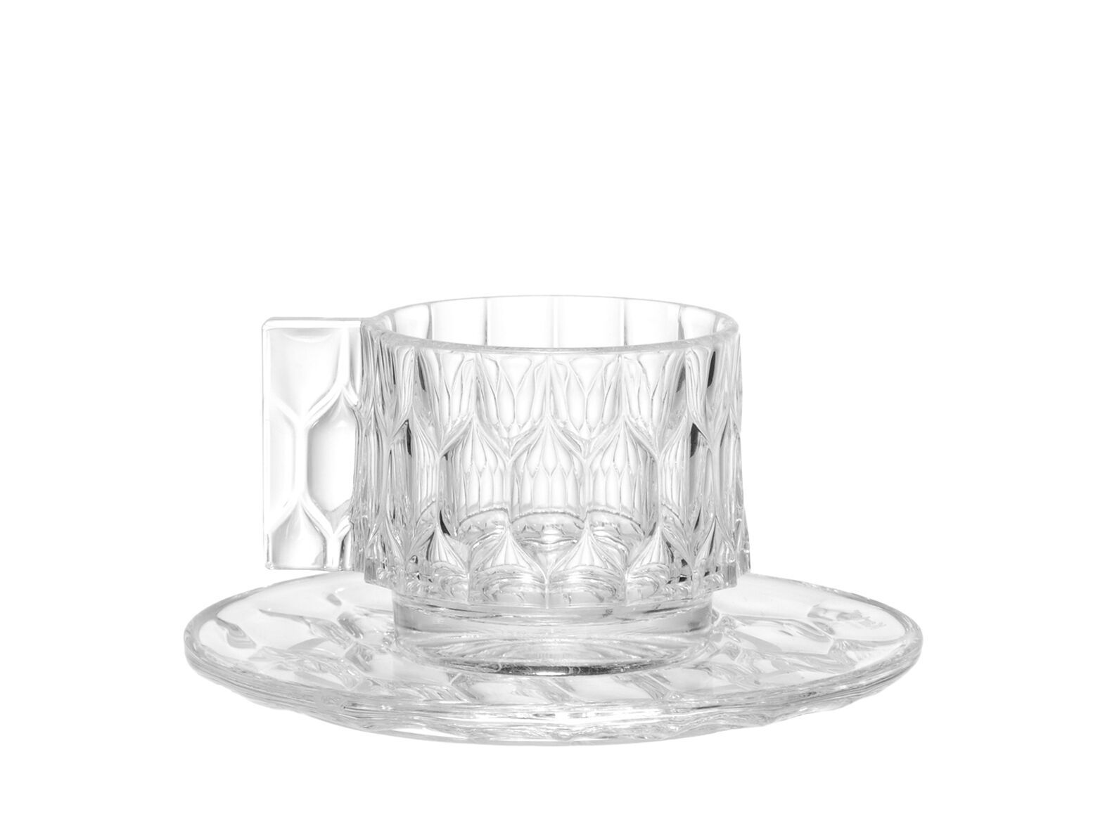 Набор кофейных чашек из инженерного пластика с блюдцем Kartell Jellies Family ARCH-00146181 - Вид №16