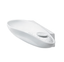 L235T0RPV4..100 Подвесная раковина настенная овальная A. e T. Italia SPOT Белый глянцевый