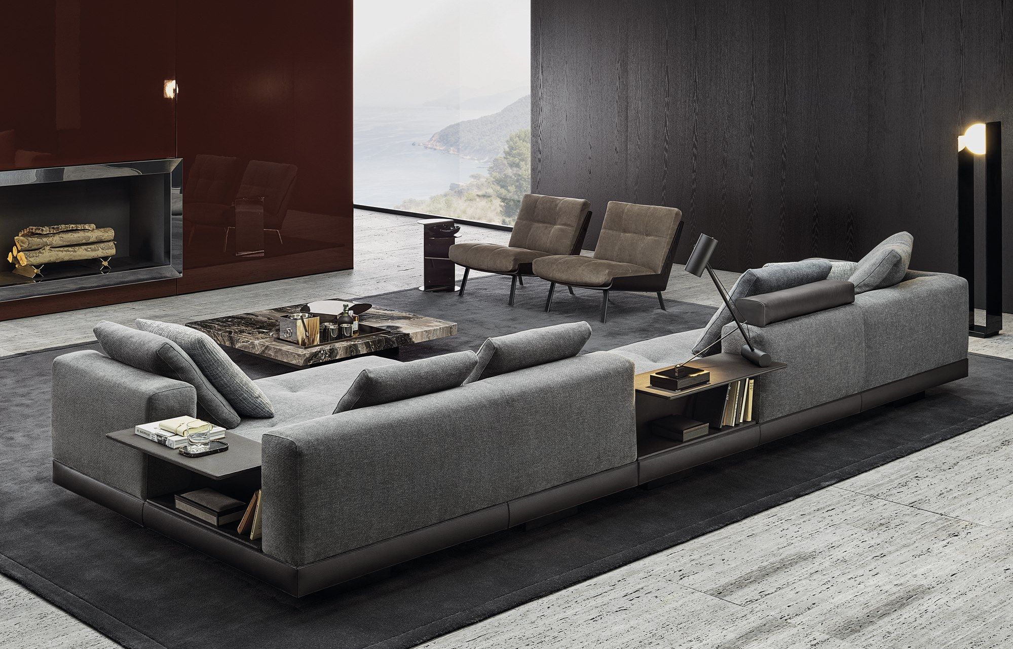 Ткань диван Minotti Коннери ARCH-00140023 - Вид №5