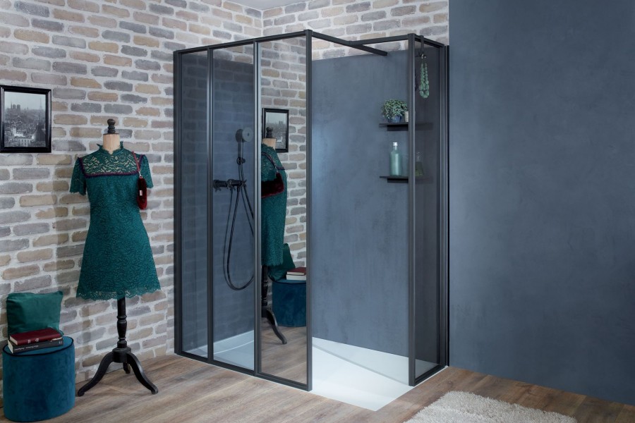 E94WS30-B1 Фиксированное душевое ограждение Jacobdelafon NOUVELLE VAGUE Santreyd - Вид №1