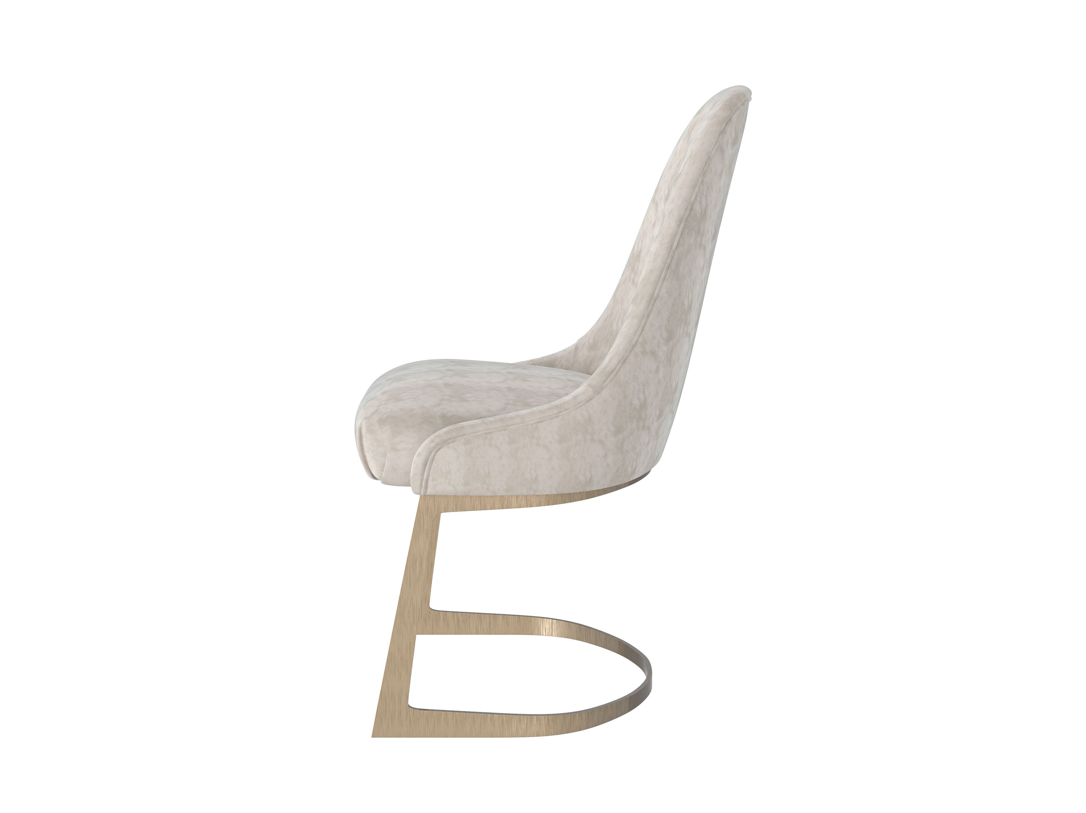 Бархатный мягкий стул Modenese Luxury Interiors CLASSY ARCH-00126967 - Вид №2