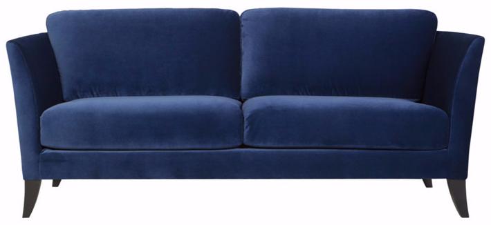 Sits Мягкий 3-х местный диван из бархата Koriander sun-id-1454154 - Вид №1