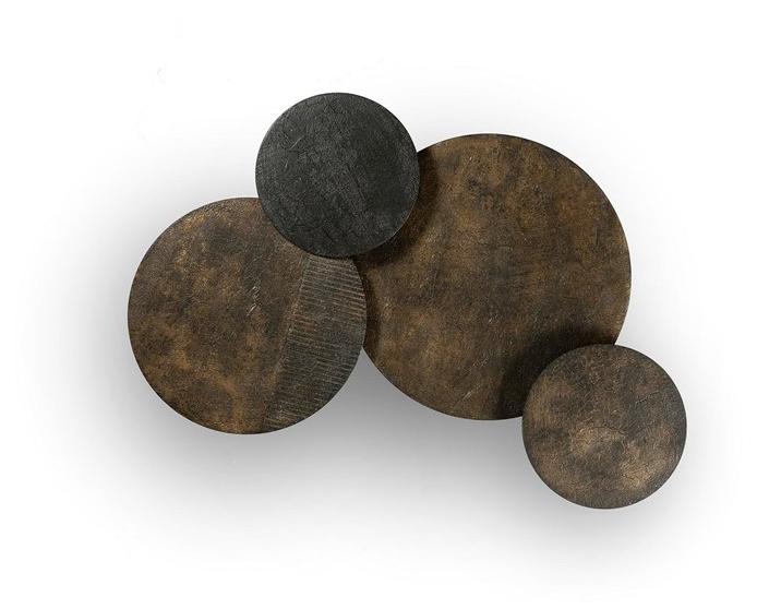 Ethnicraft Низкий круглый металлический журнальный столик sun-id-1473783 - Вид №8