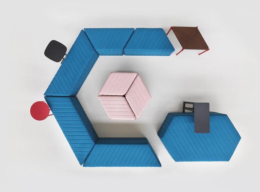 Marelli Скамья из ткани без спинки sun-id-1401614 - Вид №9