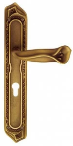 Pasini Латунная ручка на пластине Princess 3780