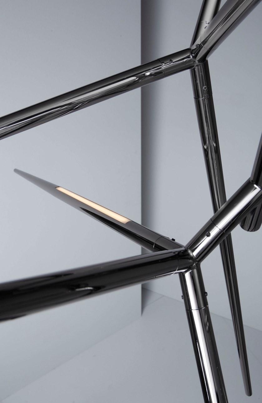 VeniceM Led люстра с прямым и отраженным светом из латуни sun-id-1488917 - Вид №3