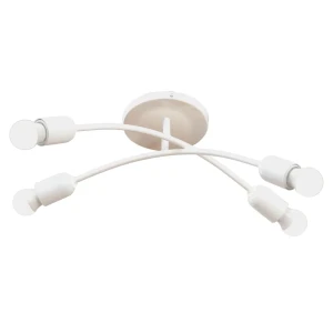 Люстра потолочная Светус Офелия 638 4хЕ27 15 м² цвет белый