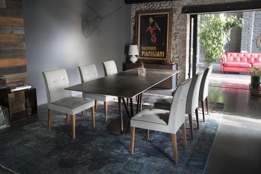 Tonon Стул для ресторана из мягкой ткани Lord gerrit 221.01 - Вид №1