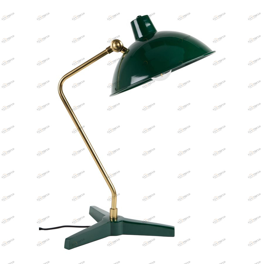 Лампа настольная Devi, зеленая Dutchbone 5200036