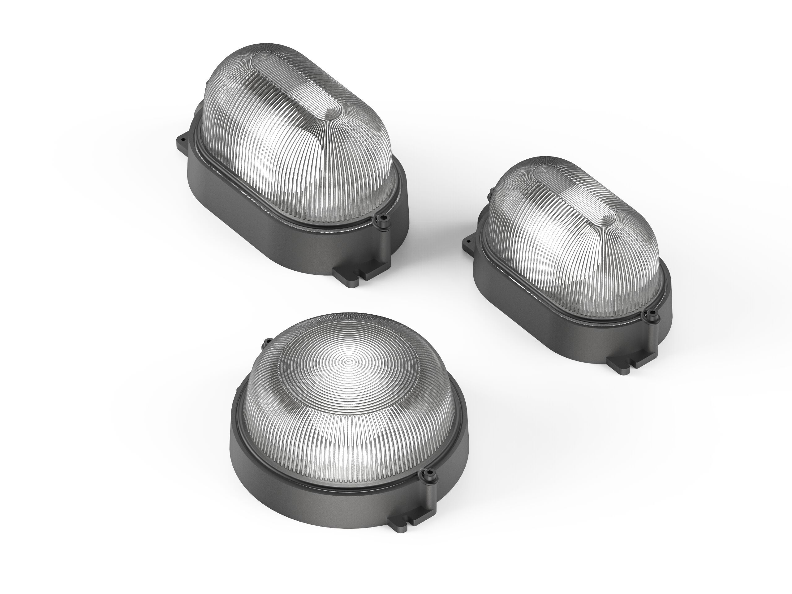 Настенный светильник из анодированного алюминия Genuit Graphite ARCH-00103736 - Вид №10