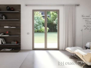 Oknoplast Окно ПВХ с двойным остеклением Platinium