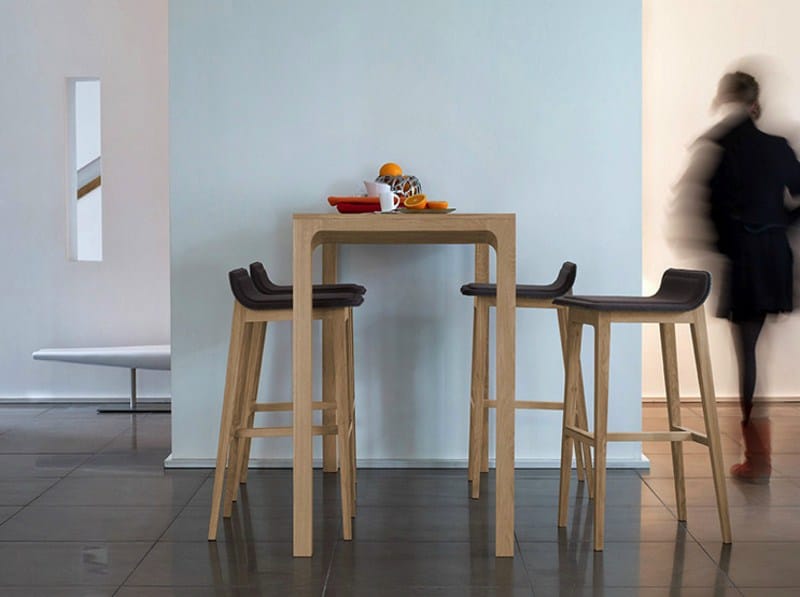 Высокий прямоугольный дубовый стол ALKI Laia ARCH-00116190 - Вид №1