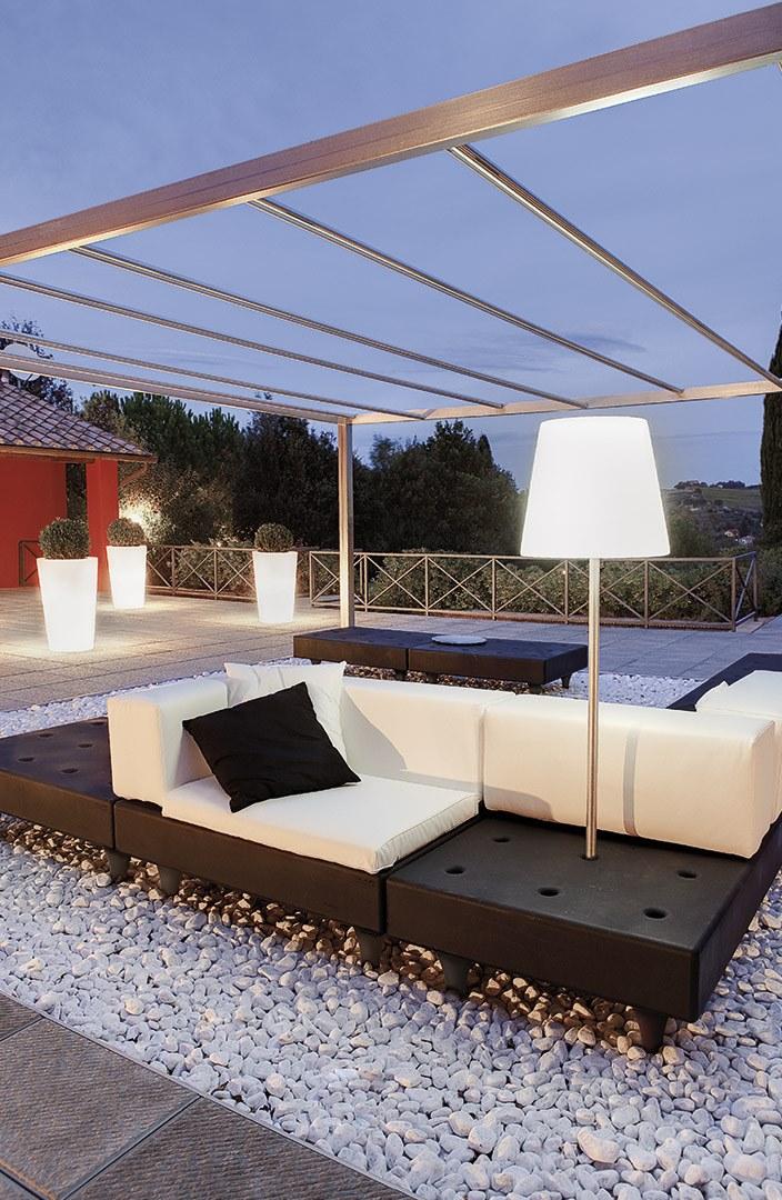 SLIDE Модульный садовый диван из полиэтилена sun-id-1467062 - Вид №4