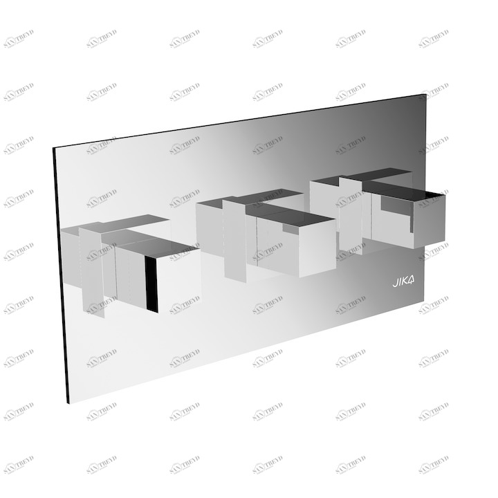 JIKA Смеситель для ванны H3204260040001 Cubito Pure 