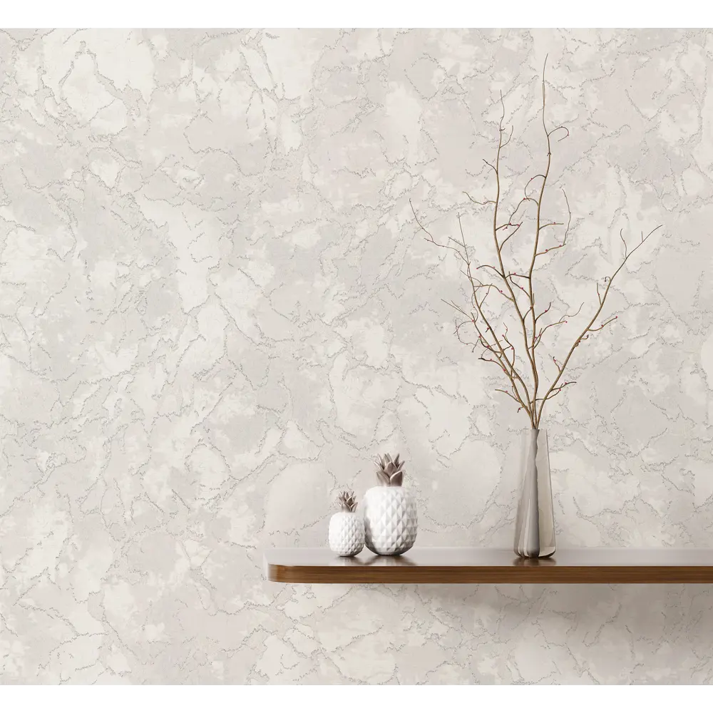 Флизелиновые обои Артекс Калипсо серые - элегантная текстура для современного интерьера 89358801 STLM-0825486 - Вид №3