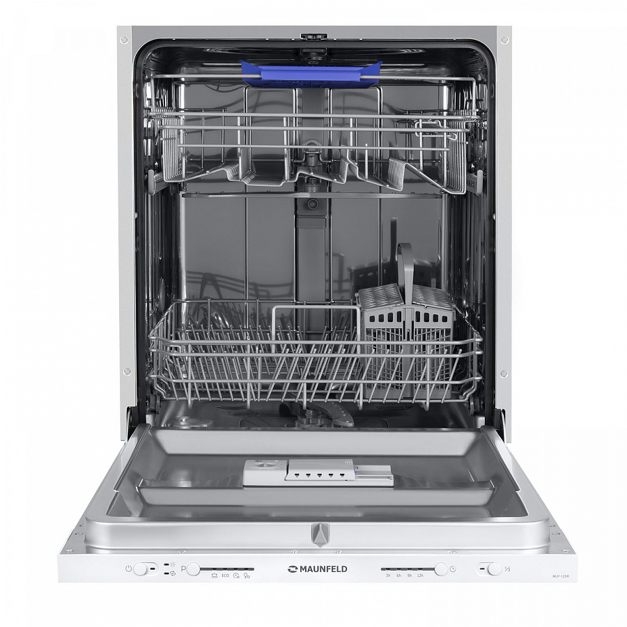 MLP-12SR Посудомоечная бытовая машина mlp-12s/ полноразмерная, тип установки: полновстраиваемая 60см, количество комплектов: 12, управление: электронное с led индикацией, количество программ: 5 (интенсивная, эко, 90 минут, быстрая, половинная загрузка), и Santreyd  - Вид №2
