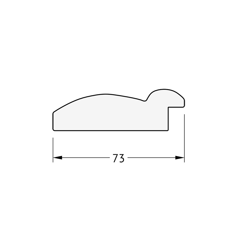 BY 4136 Зеркало с гравировкой в багетной раме - серебряный бамбук 73 mm EVOFORM Exclusive-G - Вид №4
