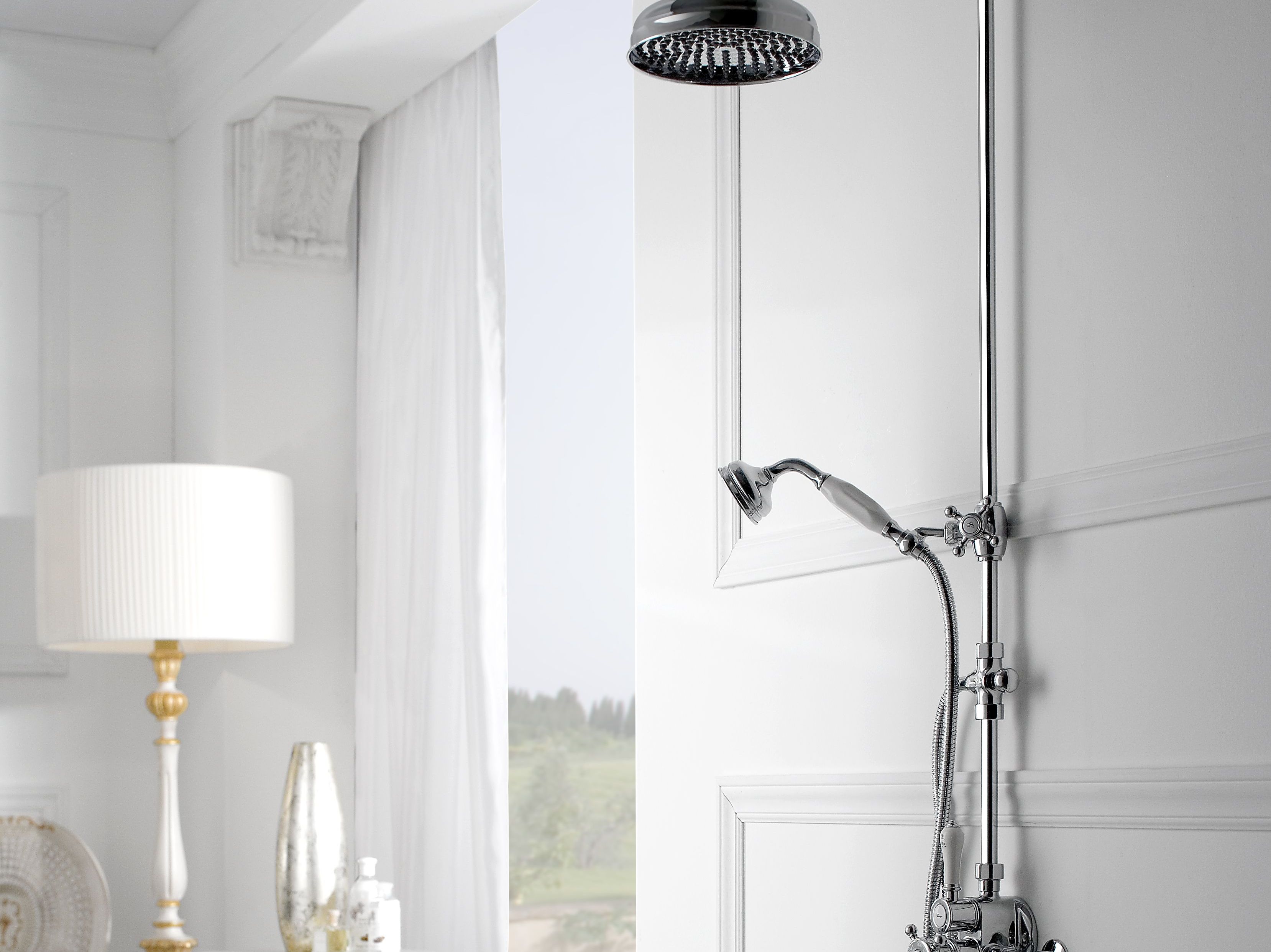 Душевая колонка с ручным душем Graff Adley ARCH-00077025