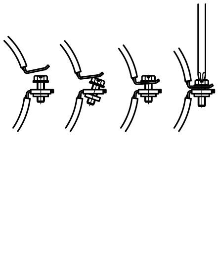 3363062 BIS KSB1 Хомуты с вкладышем epdm (M8, M8/10) для всех видов труб walraven  - Вид №2