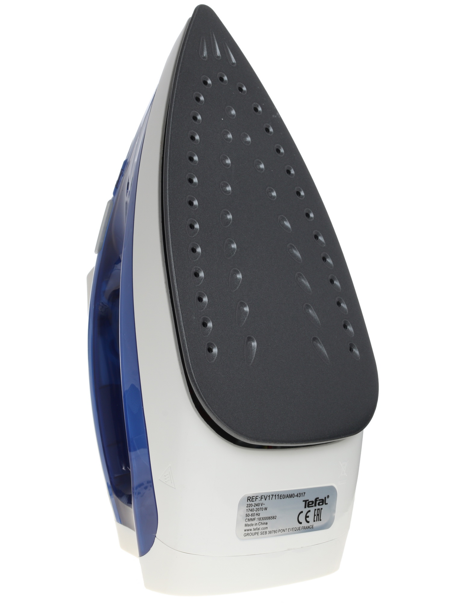 7998254 Утюг Tefal Virtuo FV1711E0 синий STDN-0111656 - Вид №4