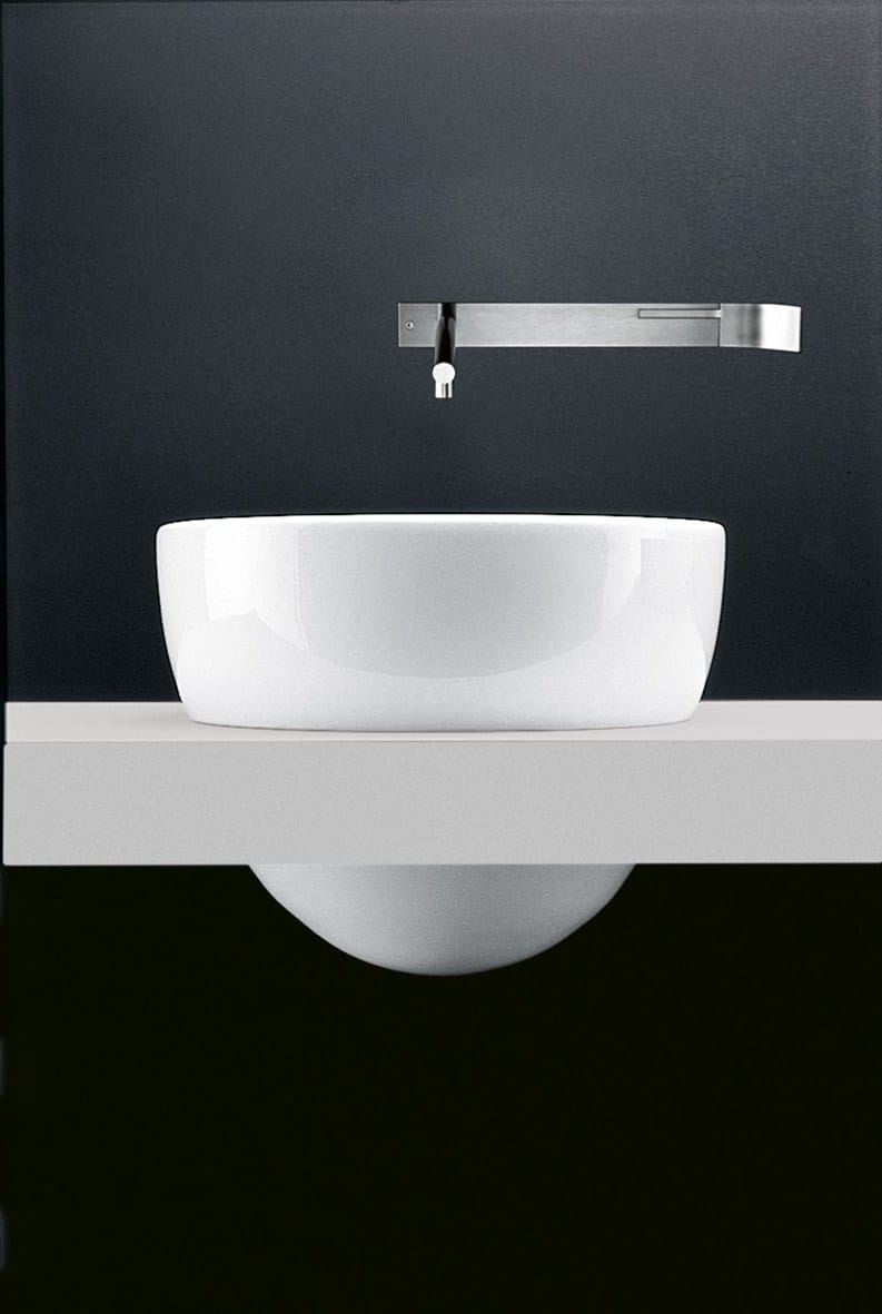 Круглая раковина из кориана или керамики Boffi реки ARCH-00153182 - Вид №1