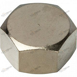 Заглушка ВР 3/8" никель STOUT SFT0027000038