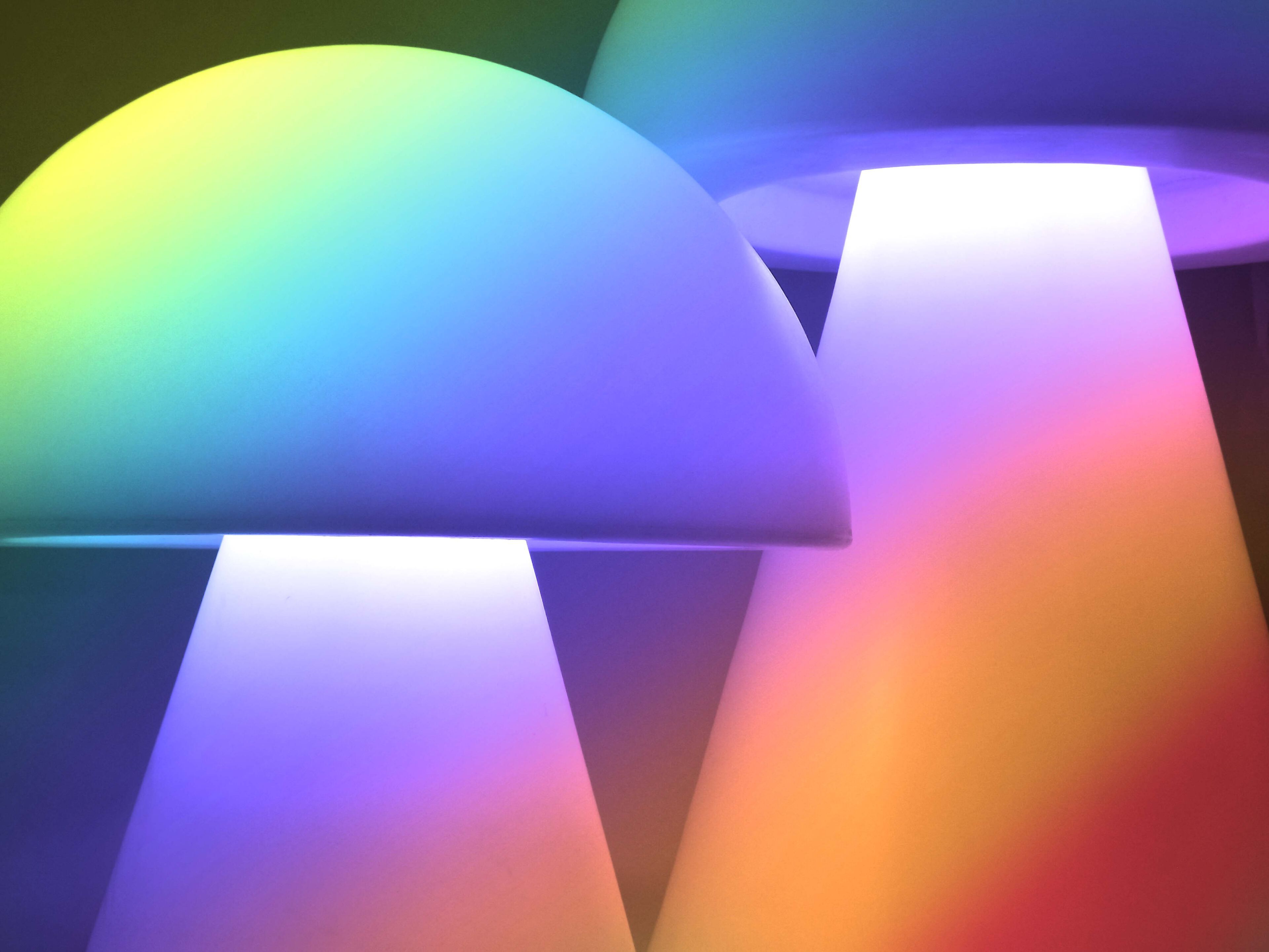 Светодиодная настольная лампа из полиэтилена Kloris желе ARCH-00017006 - Вид №1