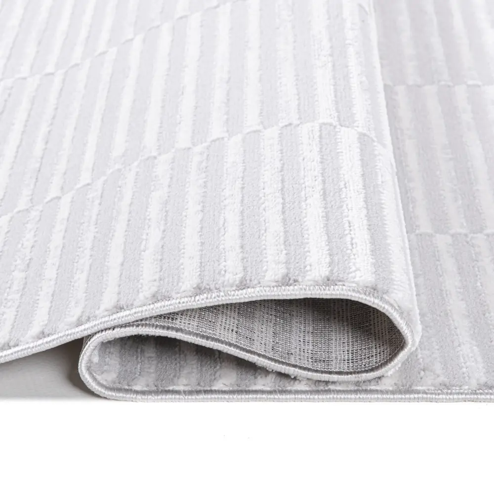 Ковер полиэстер Inspire Breeze 5877A 60x110 см цвет светло-серый 84860684 STLM-2088652  - Вид №3