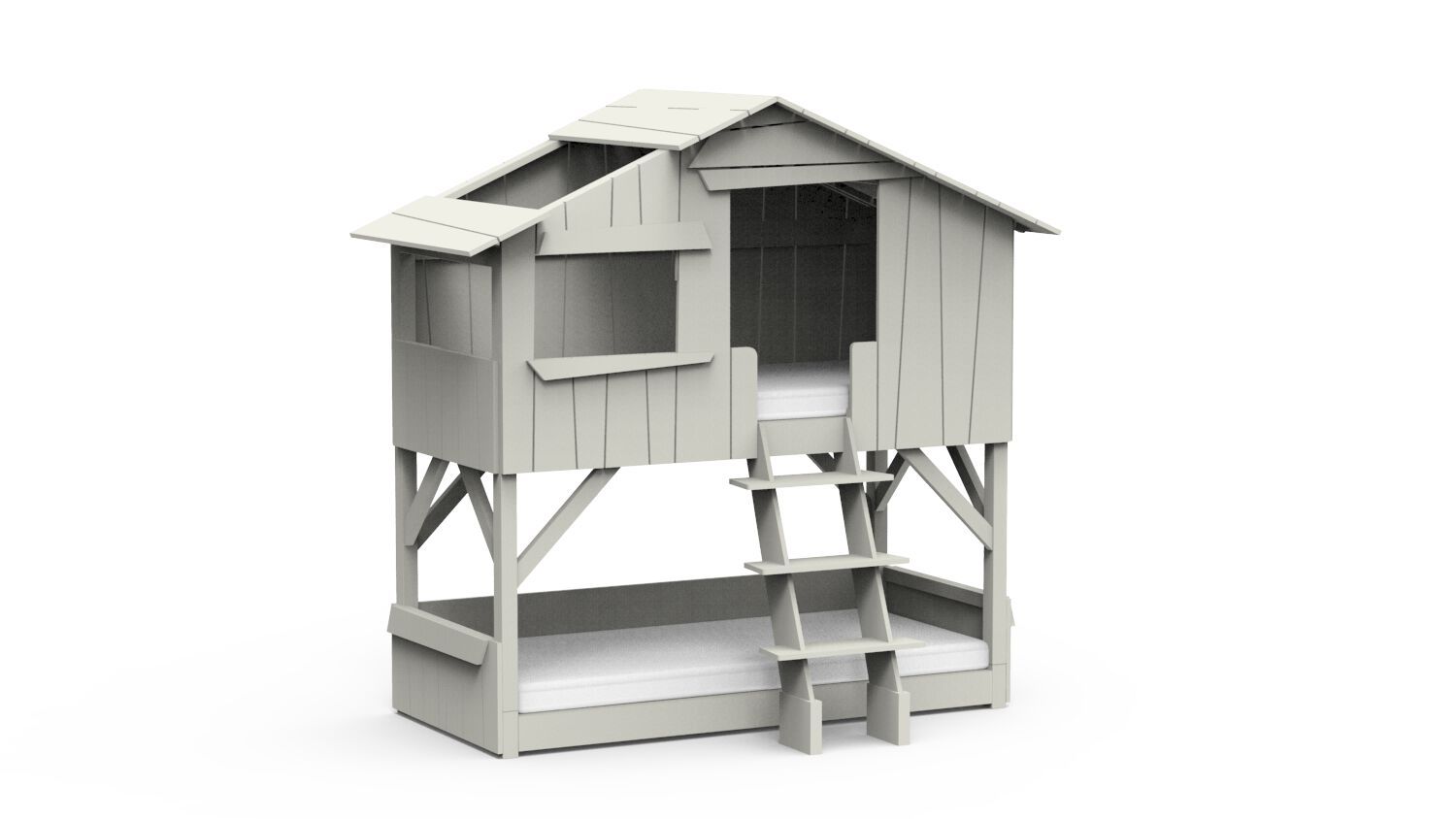 Двухъярусная кровать из МДФ Mathy by Bols TREEHOUSE BEDS &amp ARCH-00140859 - Вид №16