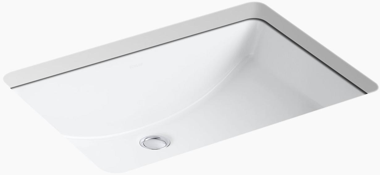 K-2215-0 Накладная раковина под столешницу  прямоугольная Kohler  - Вид №1
